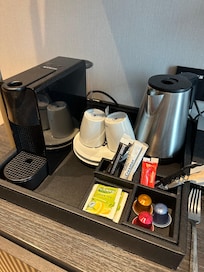 In room coffee service