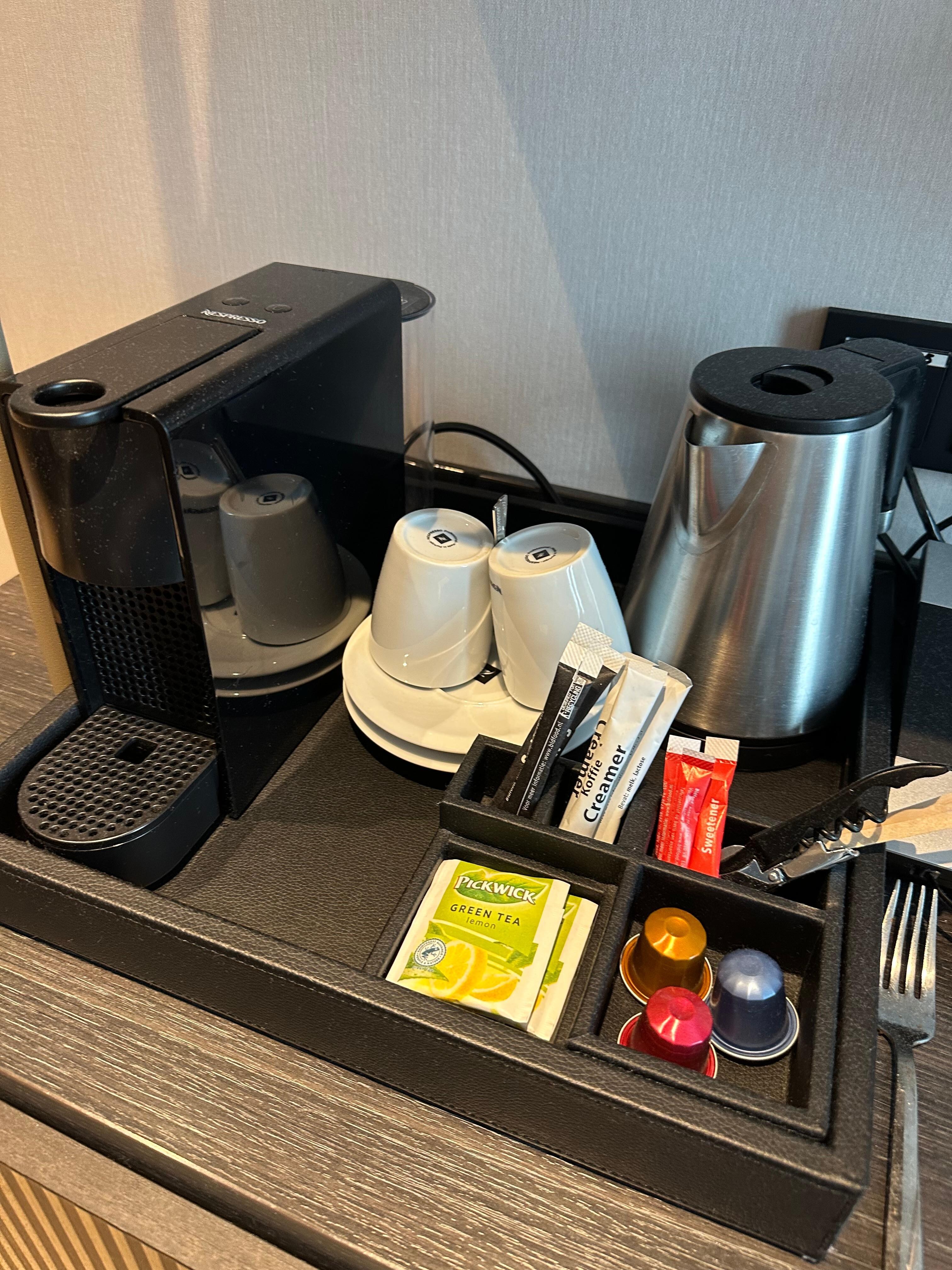 In room coffee service 