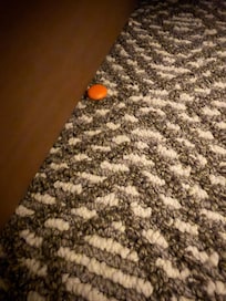 Smarties left on the floor, under our bed. Hence, the no vacuuming done.