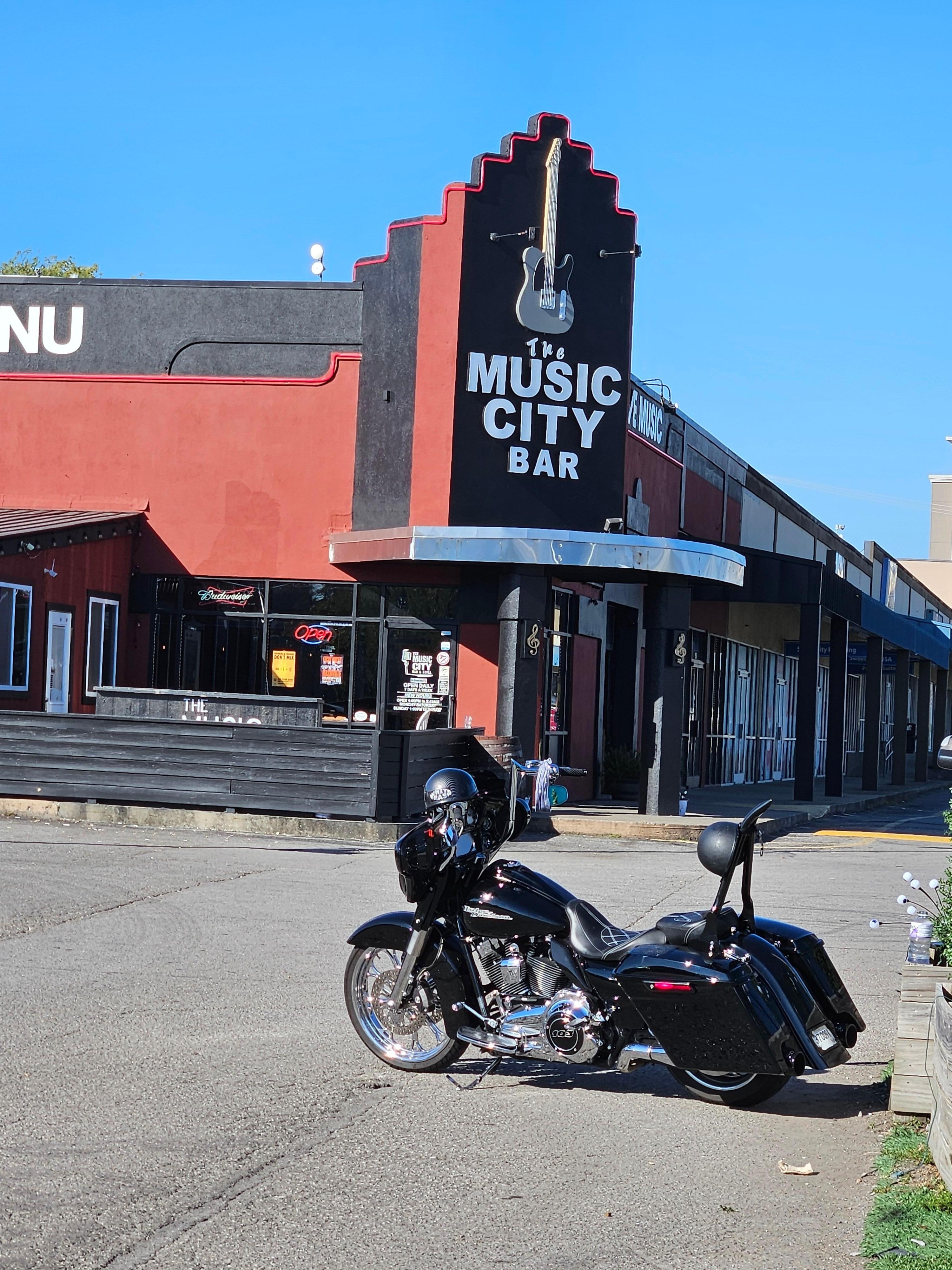 The Music City Bar, our favorite "Old School Country" bar in the same center walking distance. 