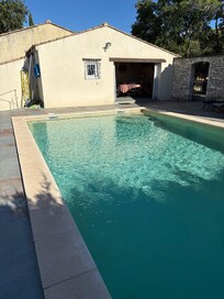 The beautiful pool
