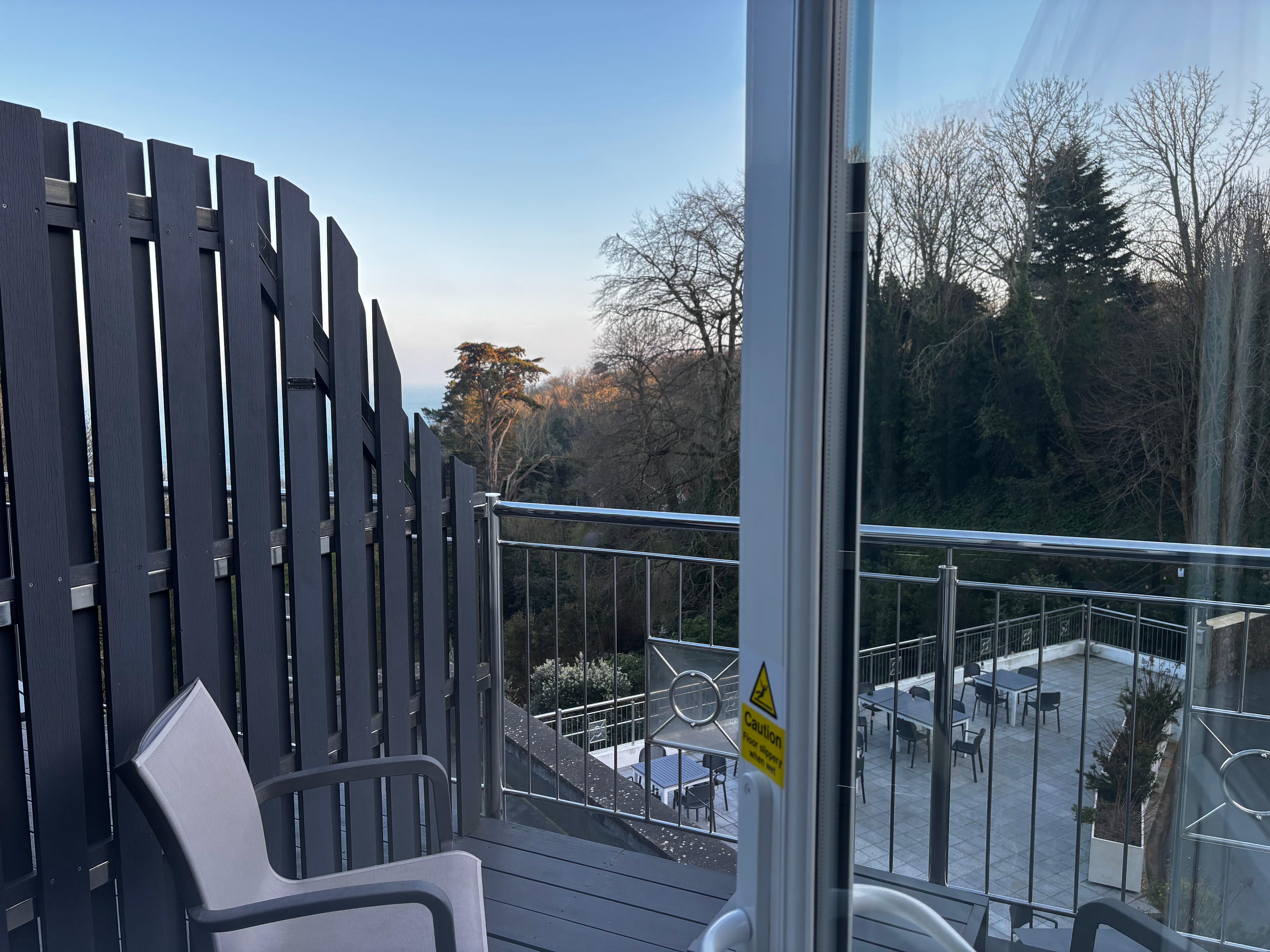 Balcony from the room 