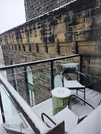 Balcony off secondary bedroom