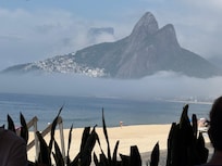 View from hotel restaurant