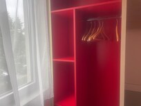 The wardrobe