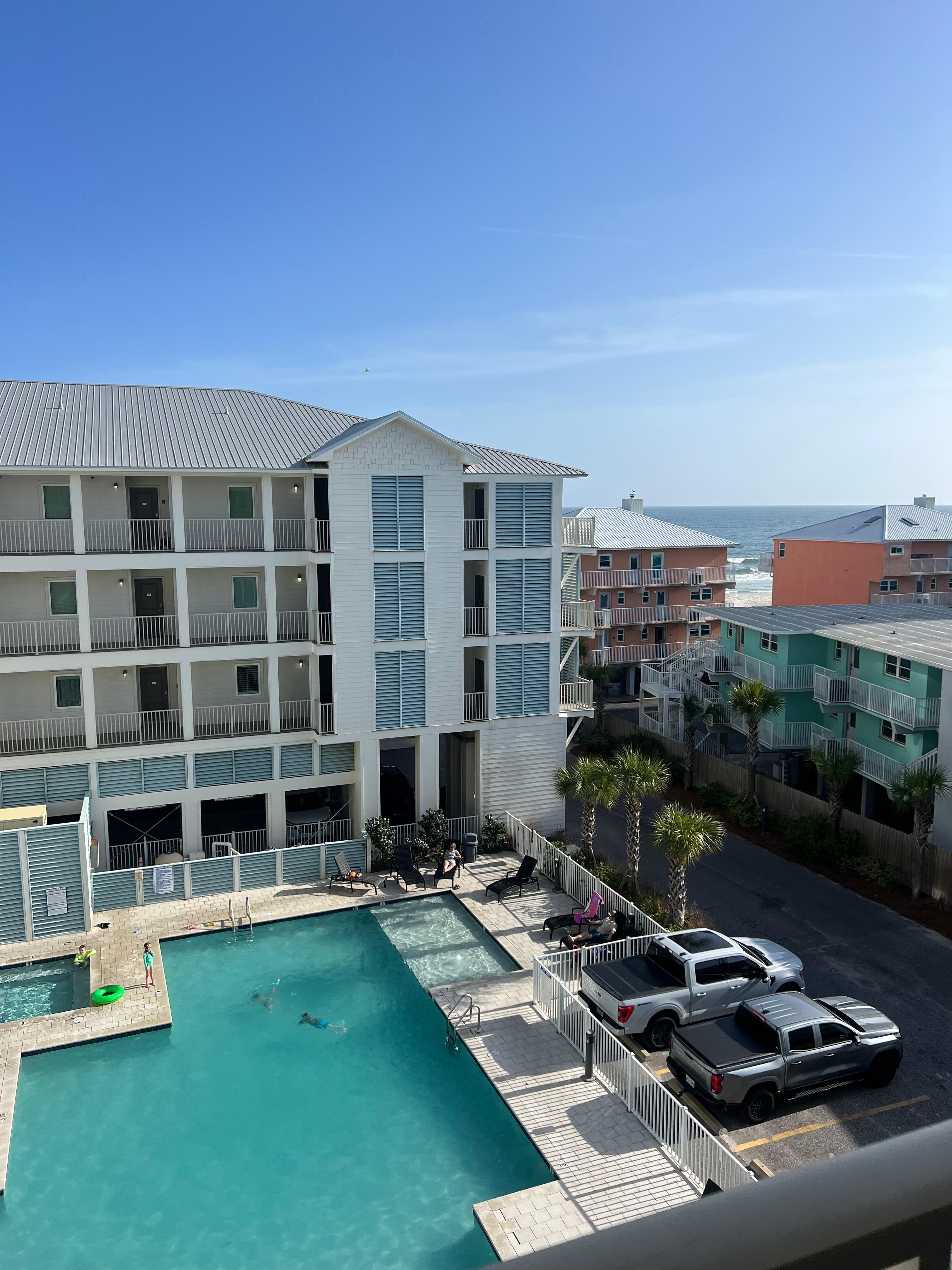 View from the balcony