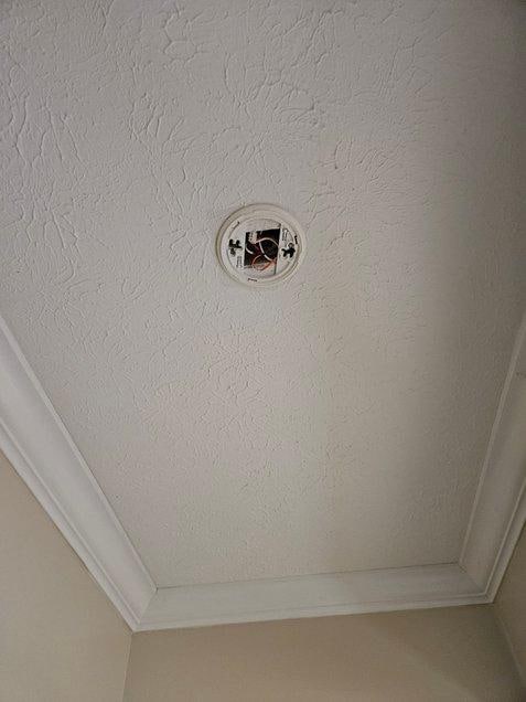 Missing smoke detector on 2nd floor