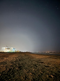 Beach to the seawall