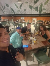 With Rodrigo & Donovan (at Auma restaurant)