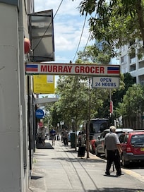 Street view across Murray Street