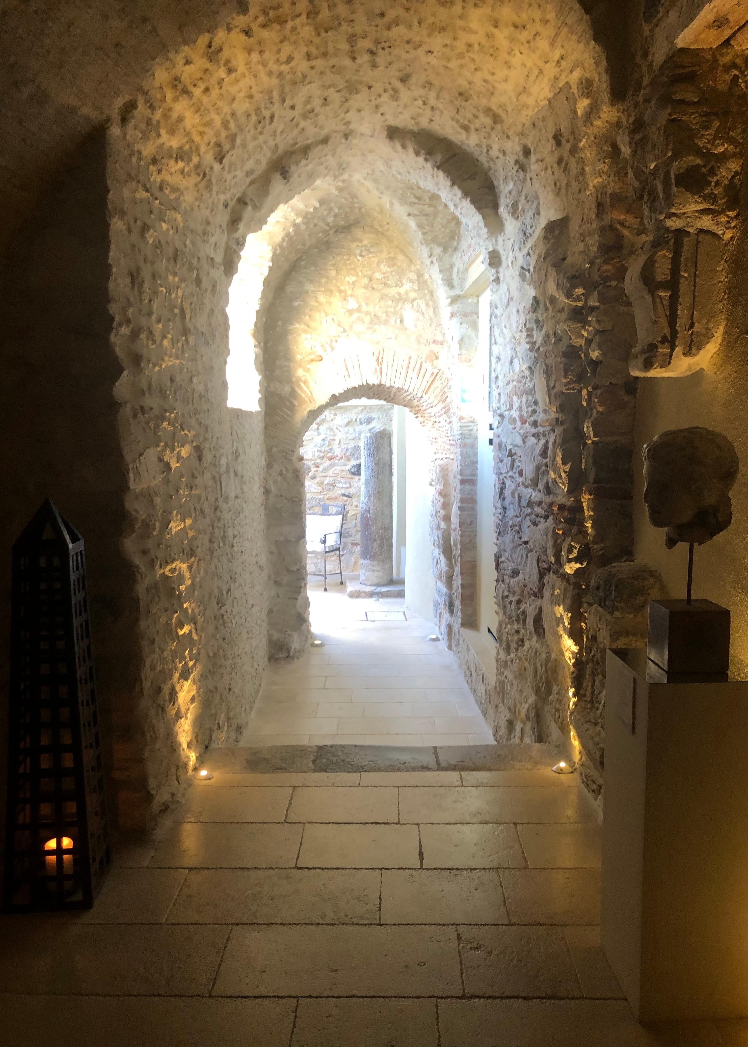 The way down to the Spa