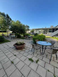 Patio out back