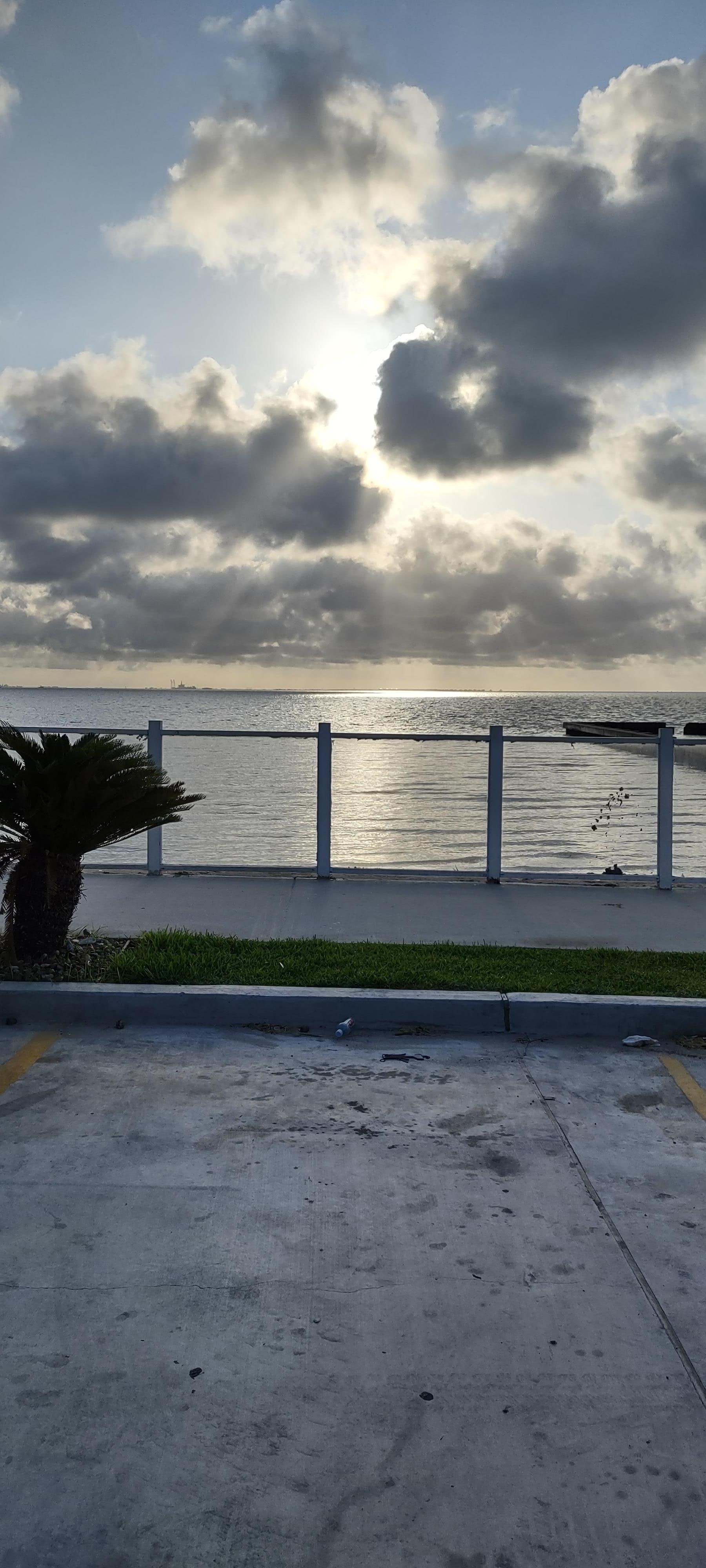 The morning sunrise