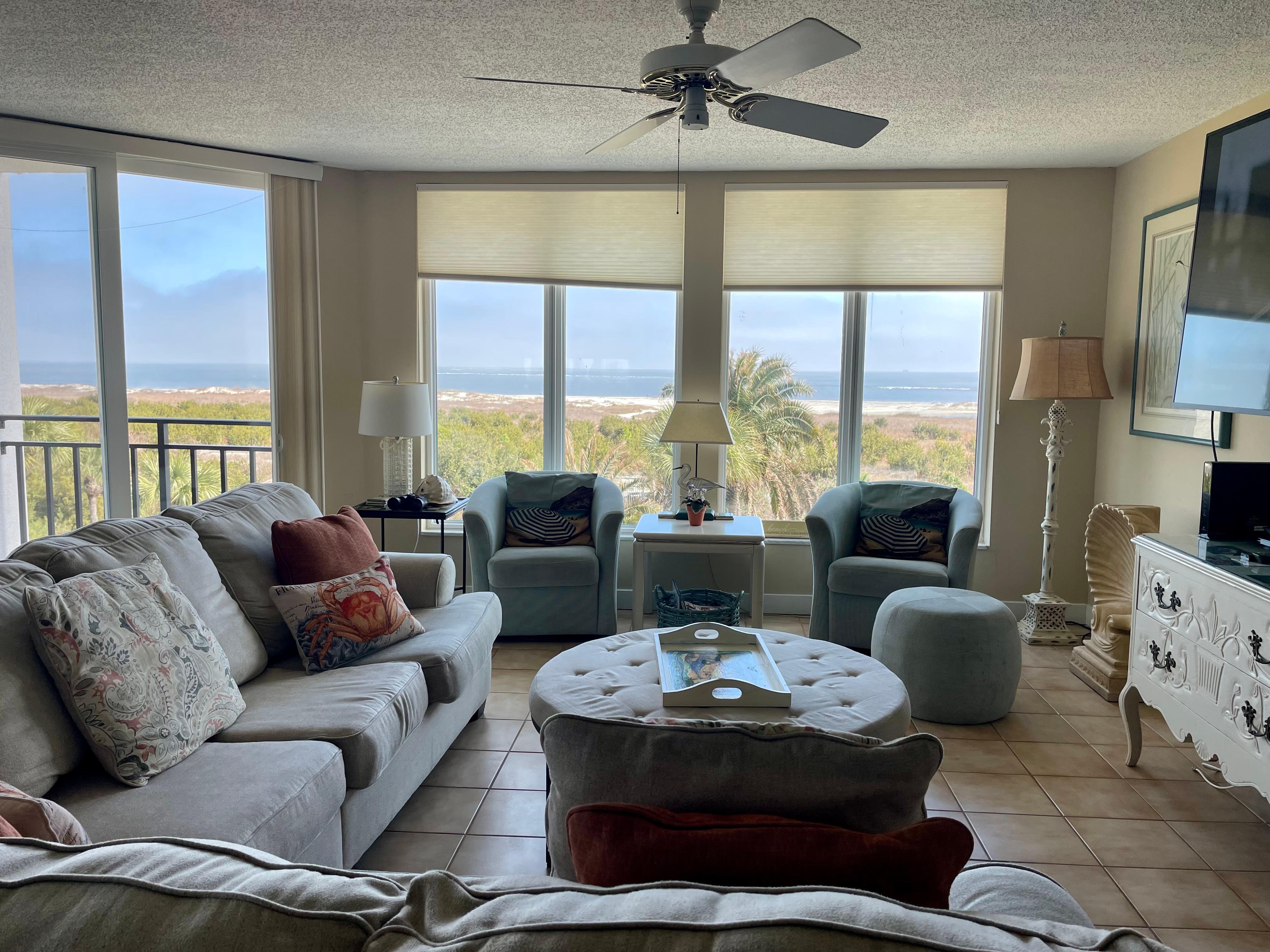 View from living room