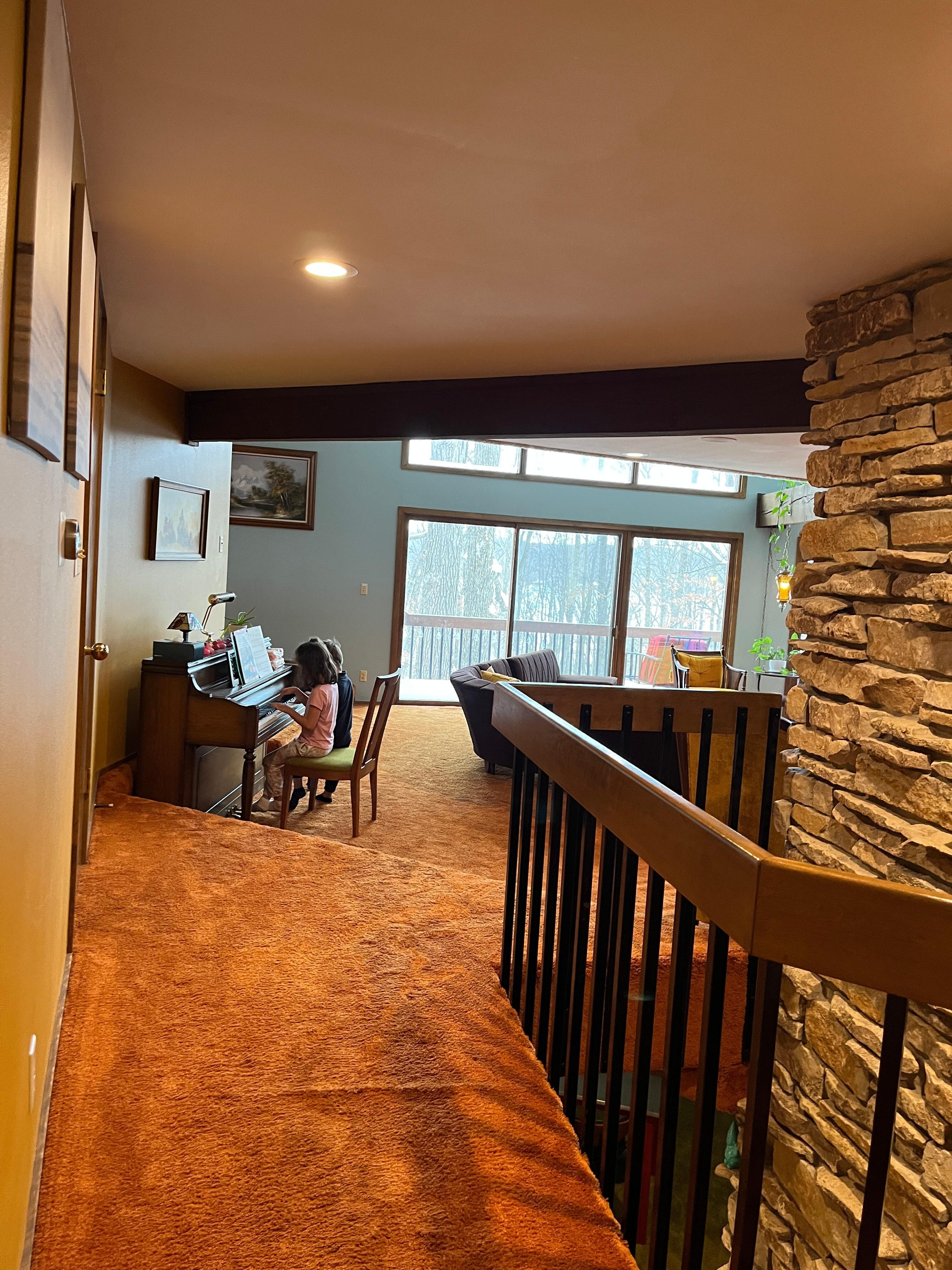 Piano and sheet music