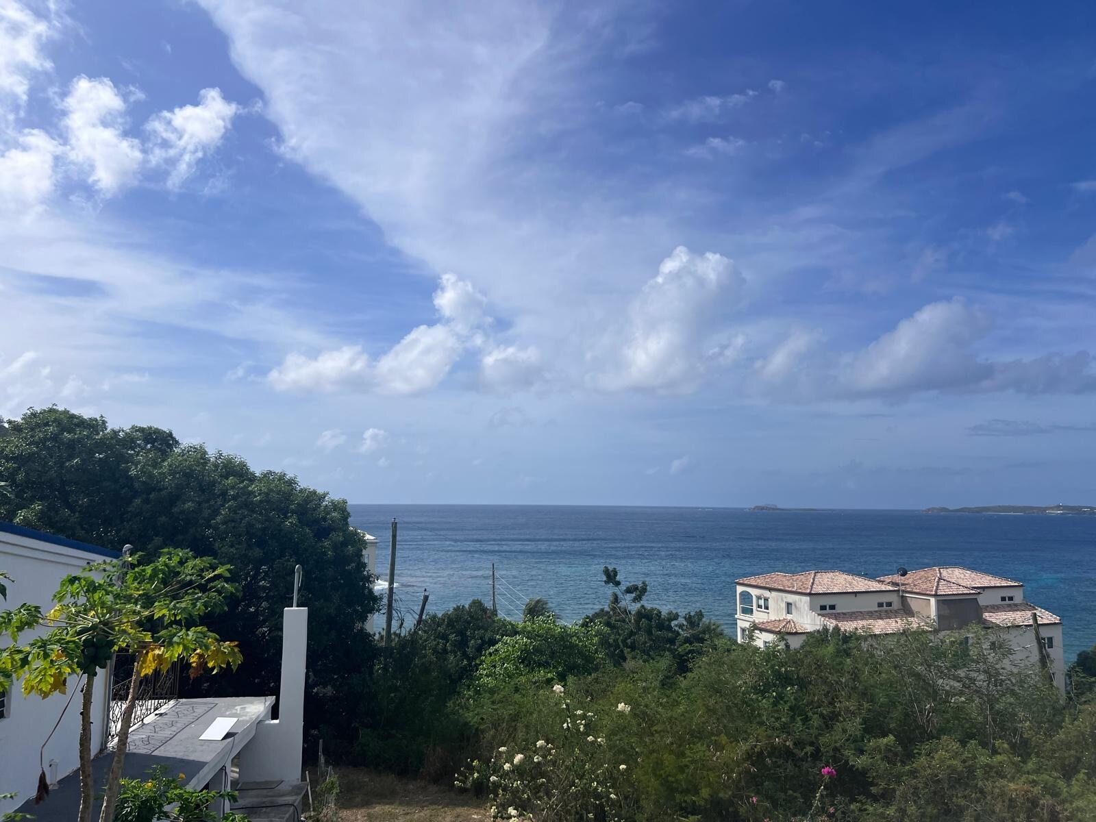 View from main balcony