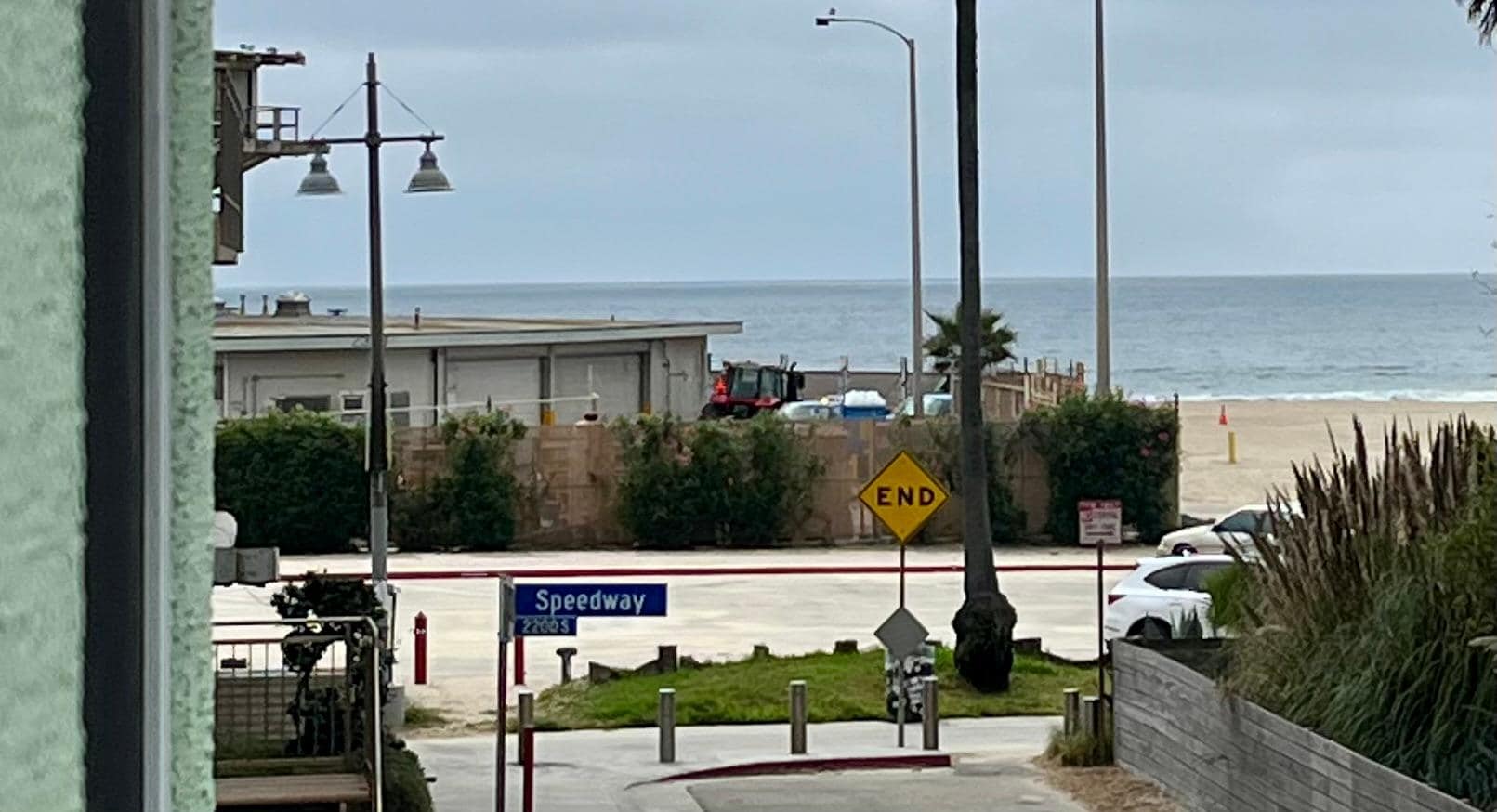 View of the ocean from the front bedroom