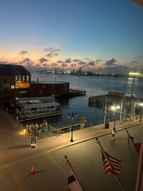 View from
My hotel window