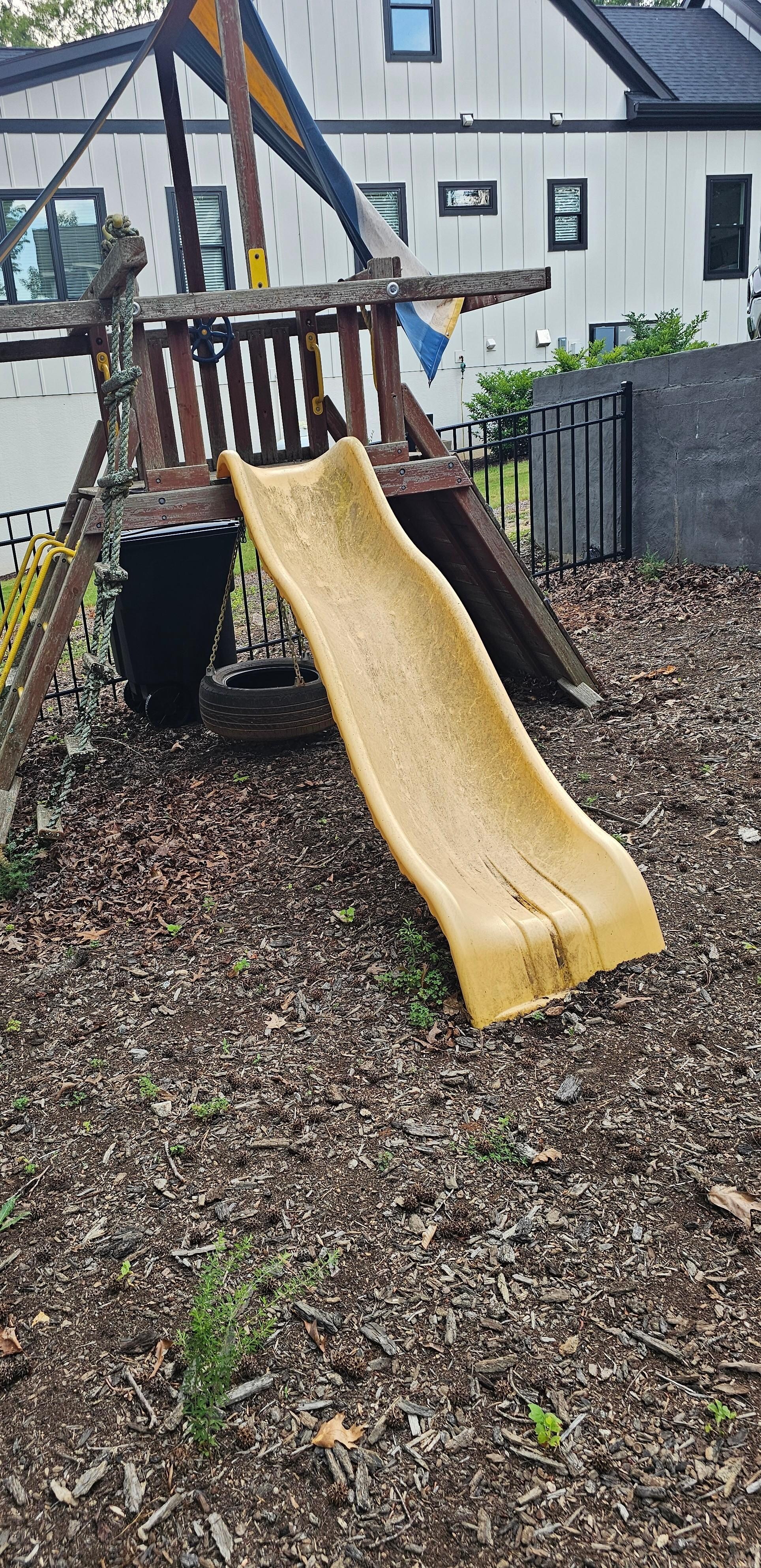 Dirty slide