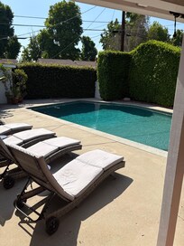 Backyard pool