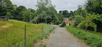 Rear of the Vobster looking back towards the main building.