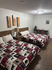 Two bedroom queen room. Very comfortable beds!