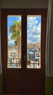 View from our room.