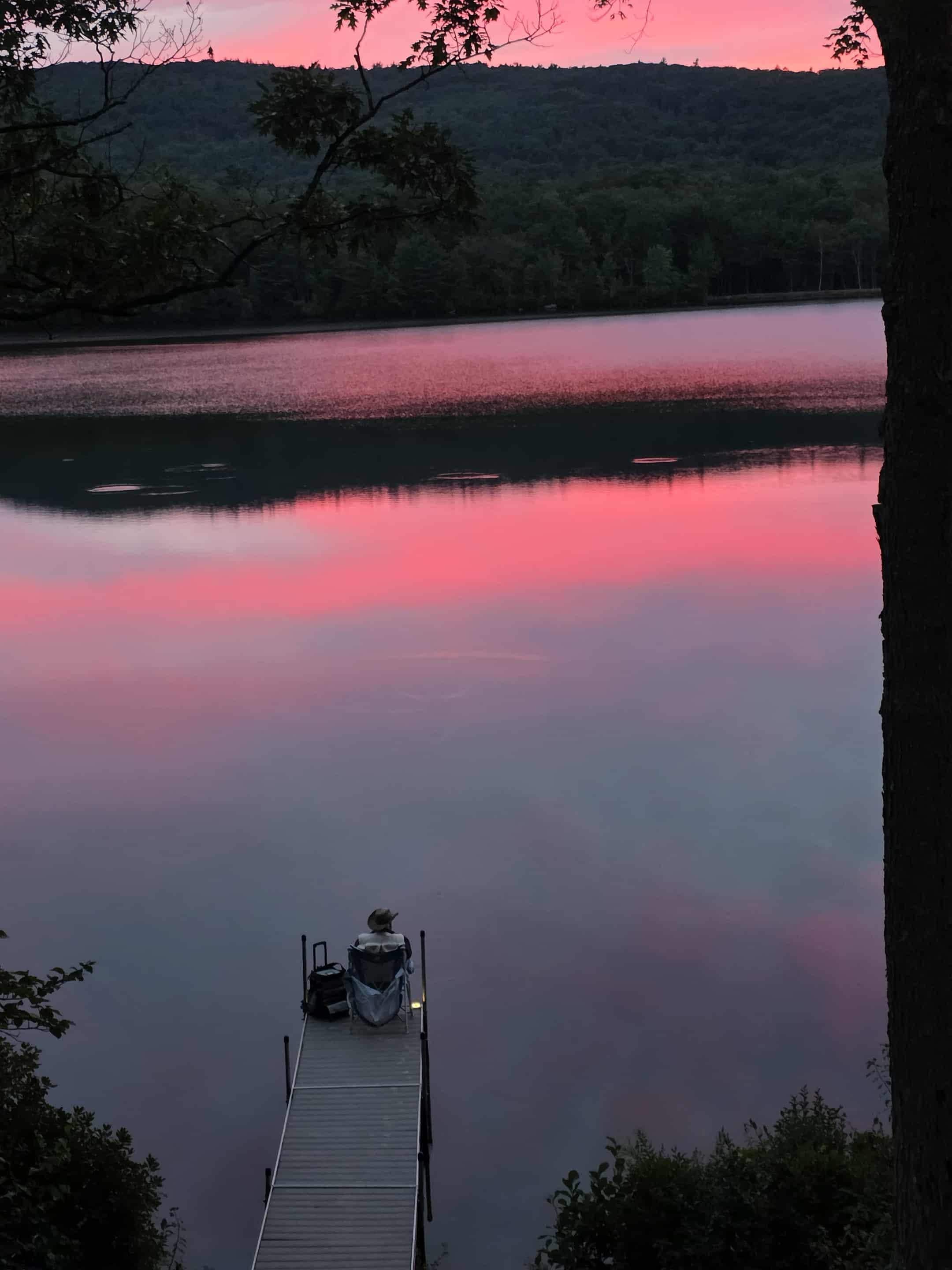 Peaceful and relaxing evening.  