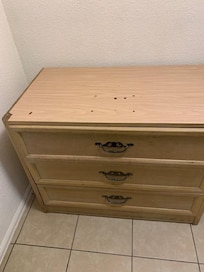 Burn marks in nonsmoking room