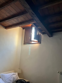 The secondary sleeping area. No AC and no proper Window.