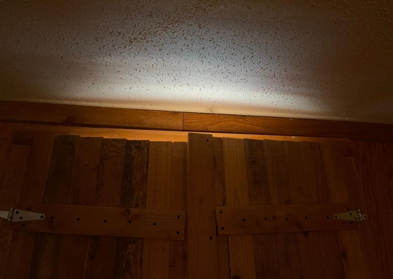 Shutters misaligned- too much light