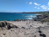 View from cliff steps from the unit, towards Oneloa Bay.