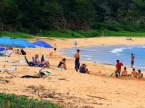 People watching was a favorite activity.