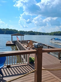 Perfect weather on the deck