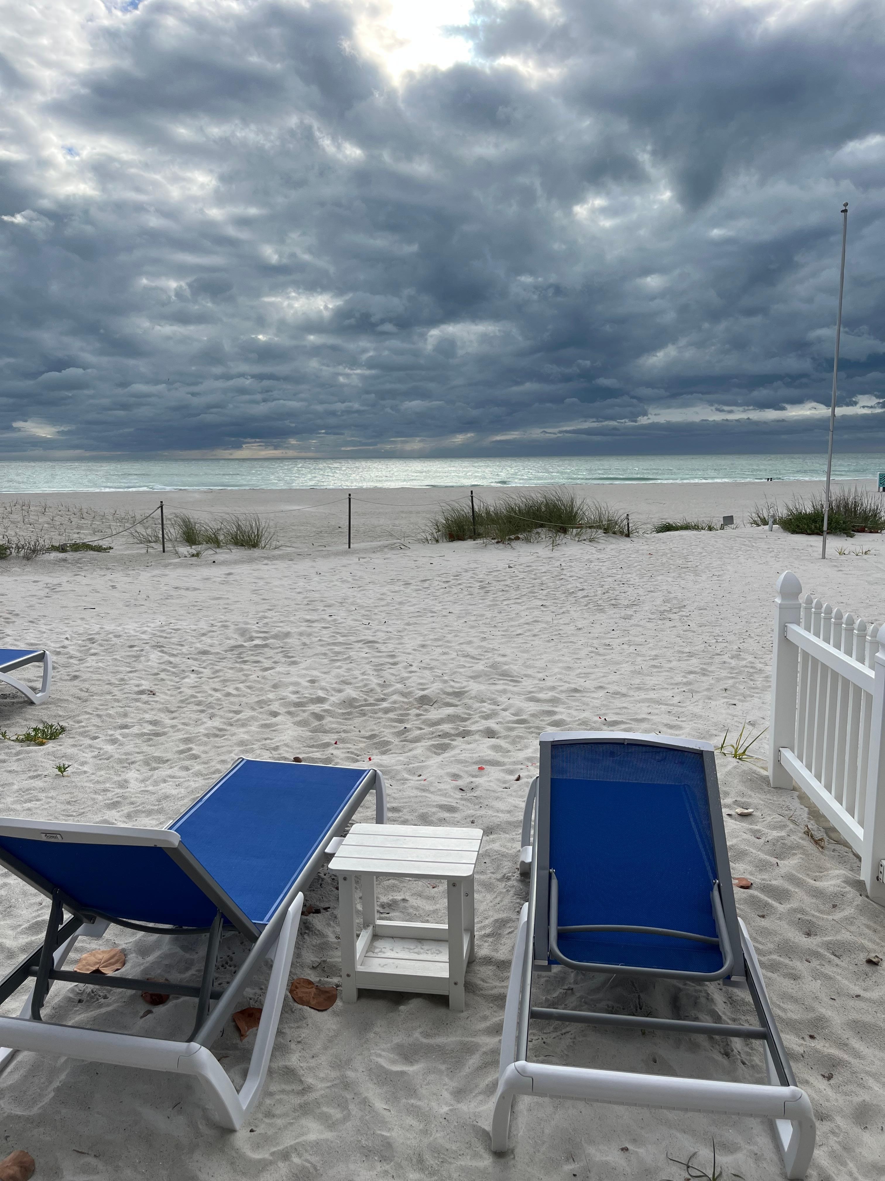 Early morning view from the porch