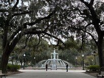 Fountain at Forsyth Park.