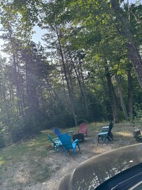 Nice bonfire pit all set up