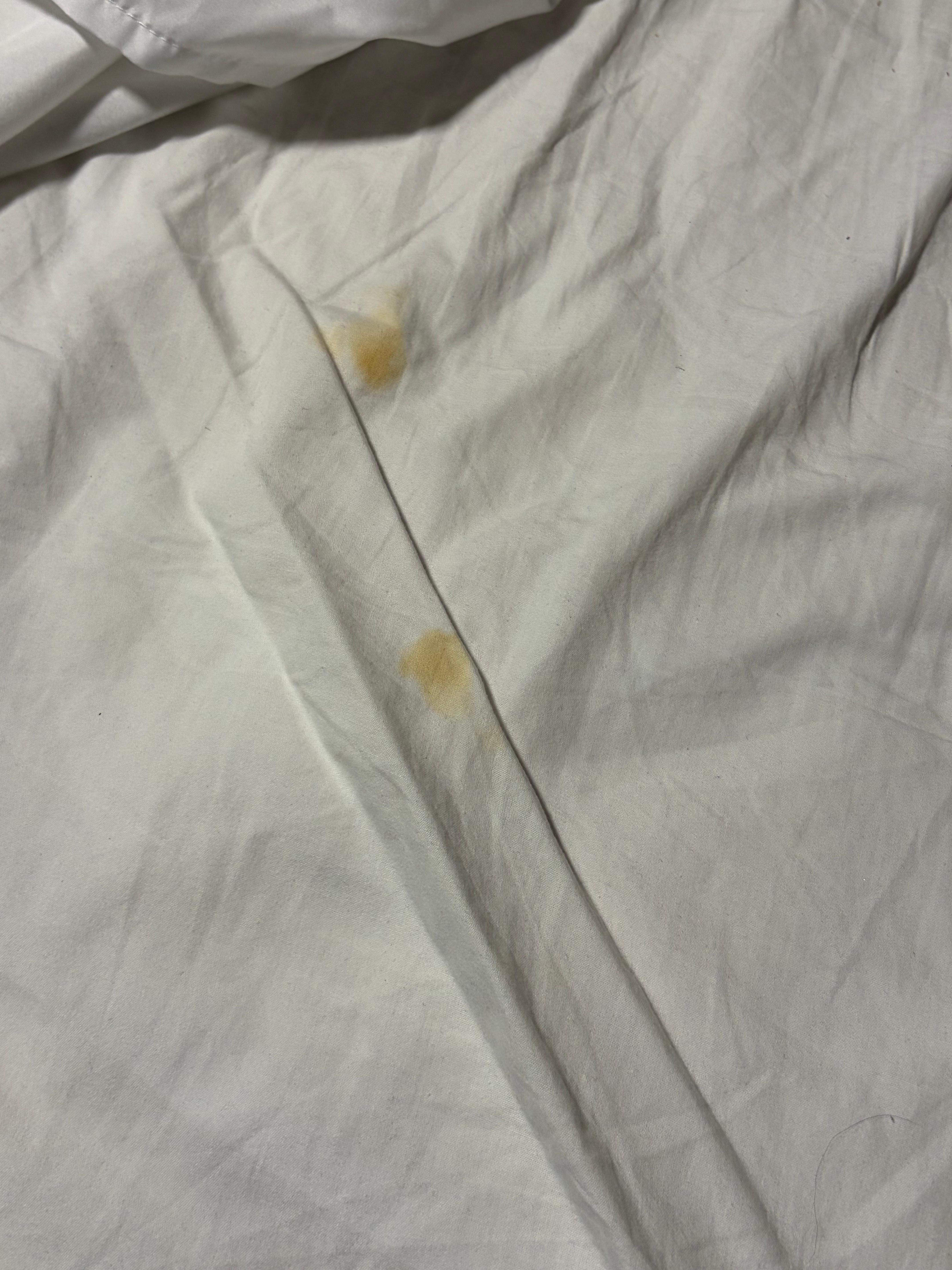 Dirty sheets!!   