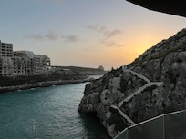 View out the front window