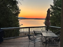 Beautiful view from back deck.