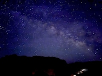 Stargazing. The milky way