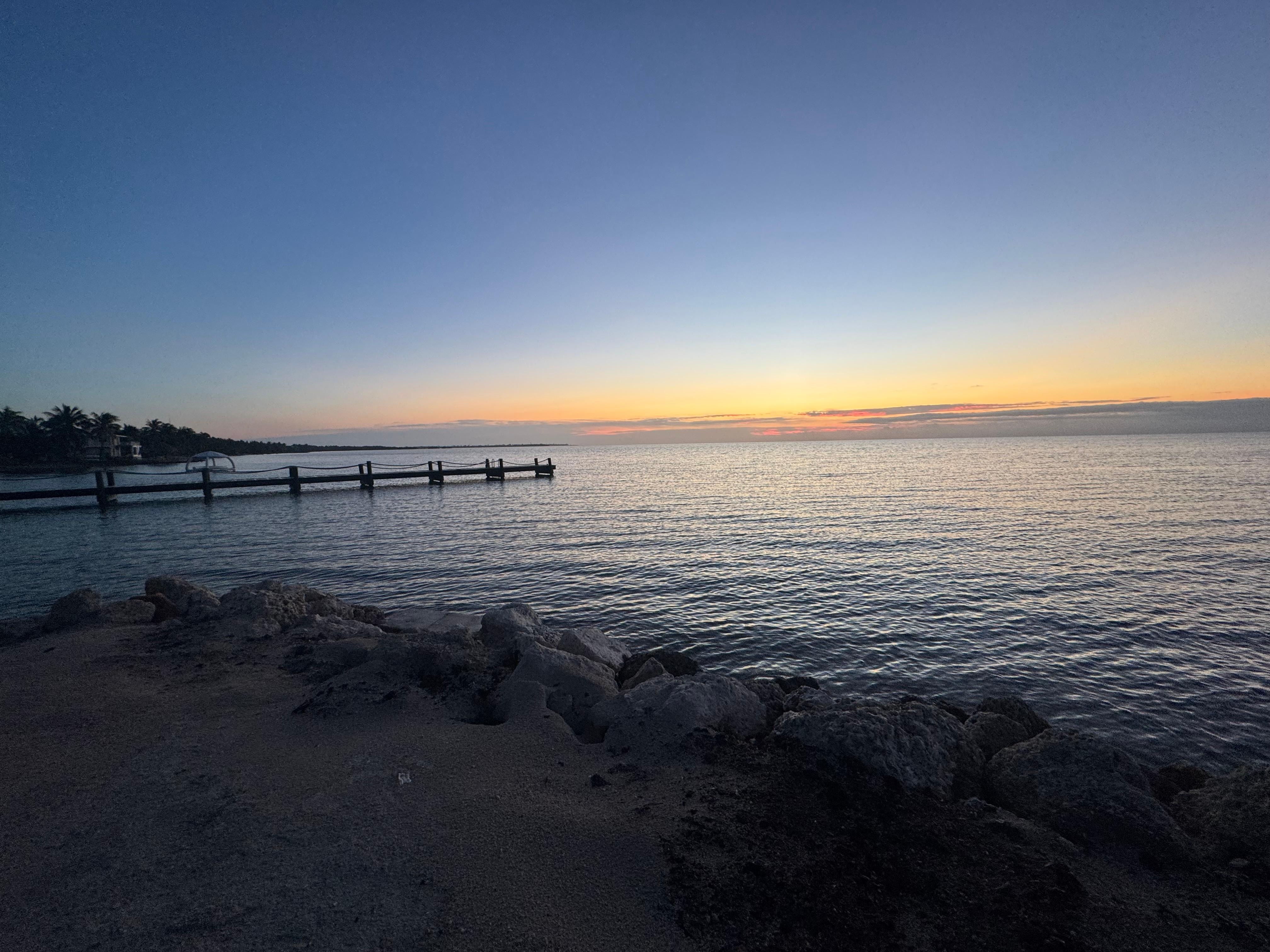 Sunrise at the beach