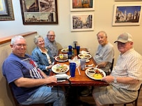 Dinner at a local Cuban restaurant. My siblings and my husband.