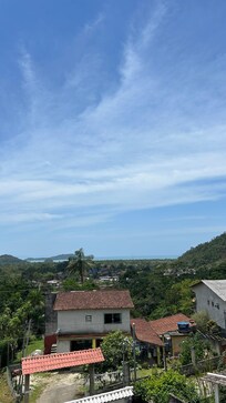 A vista do nosso quarto era linda!