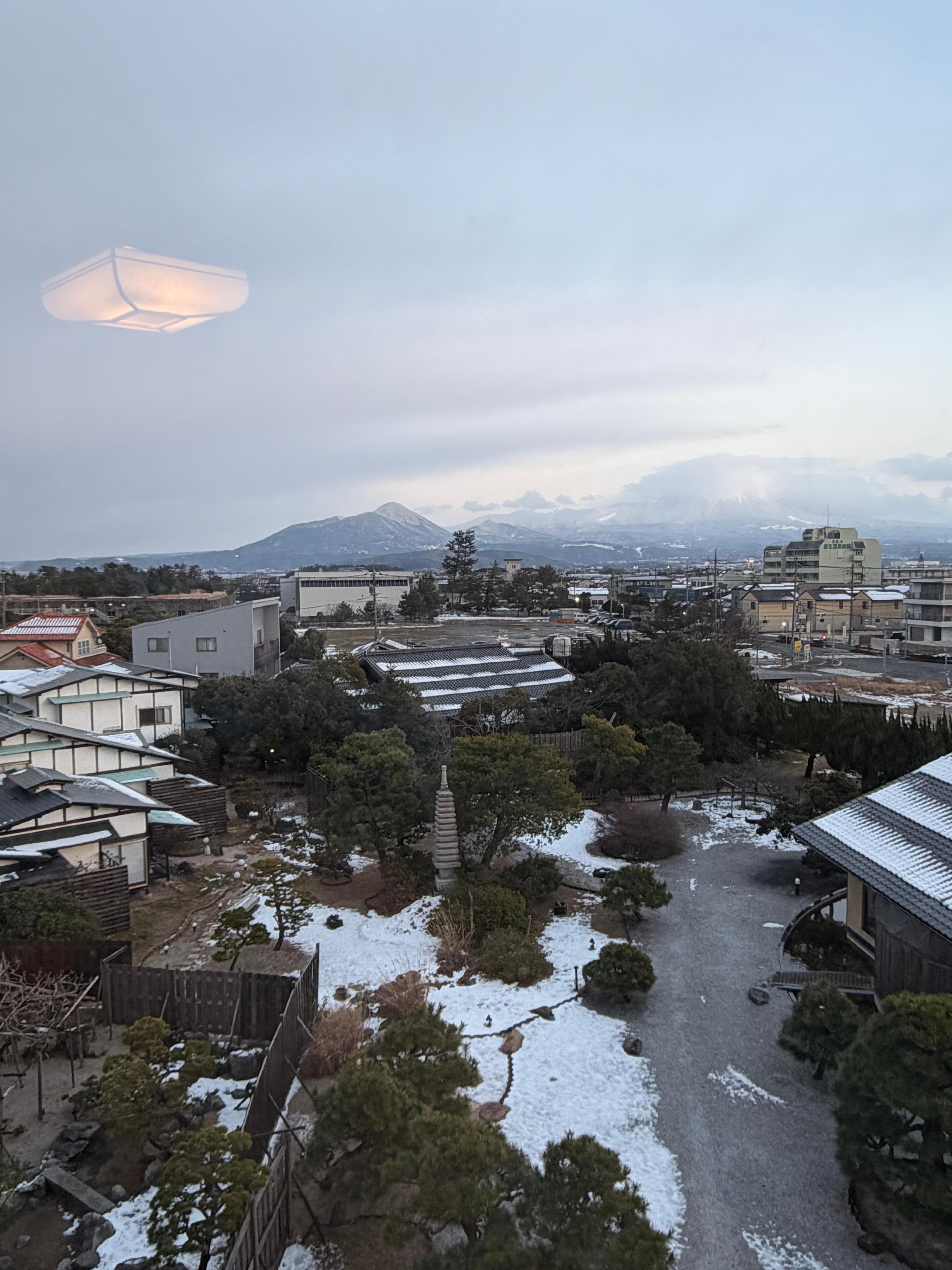 客室からの景色