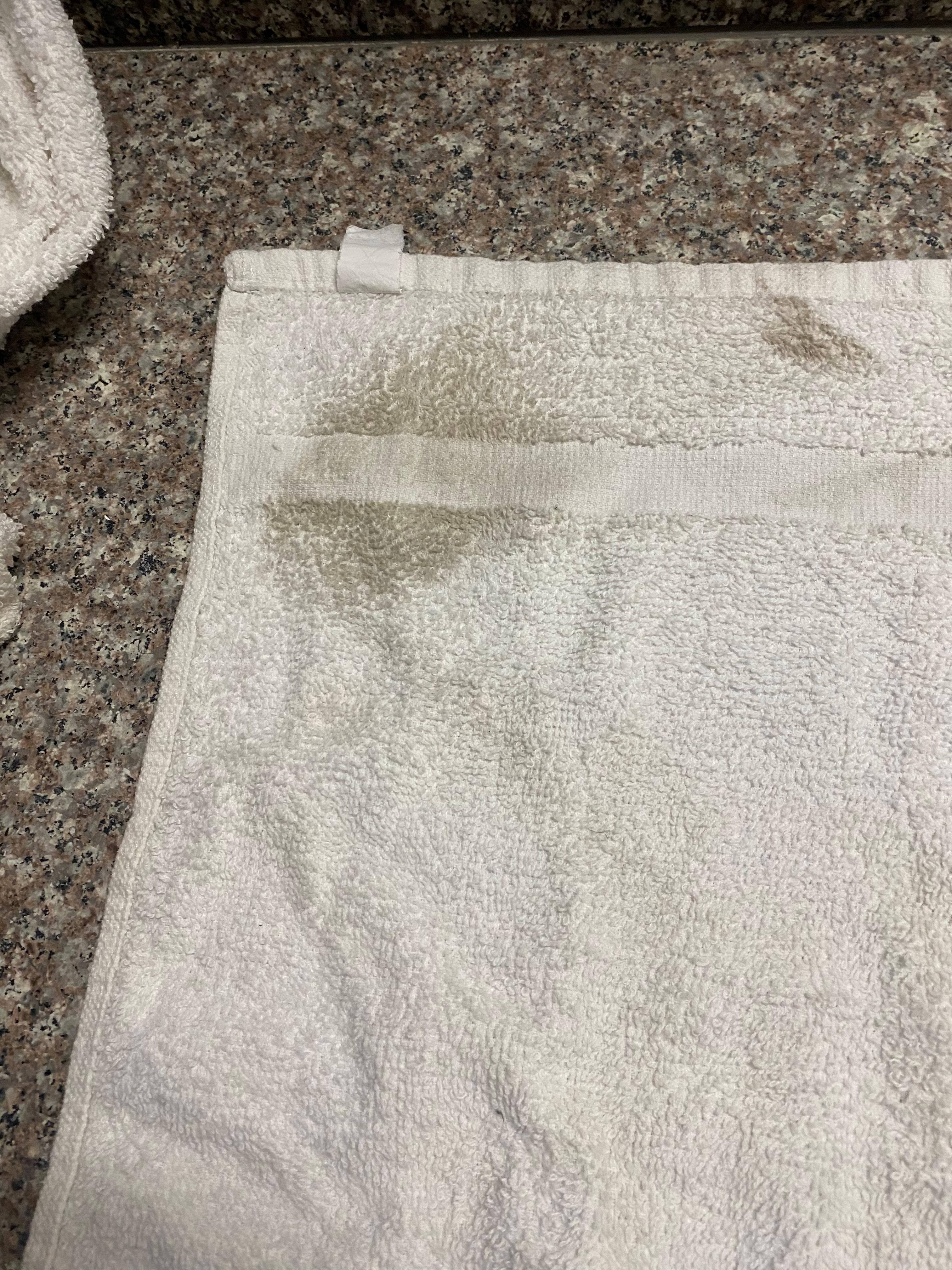 Dirt from the floor.
