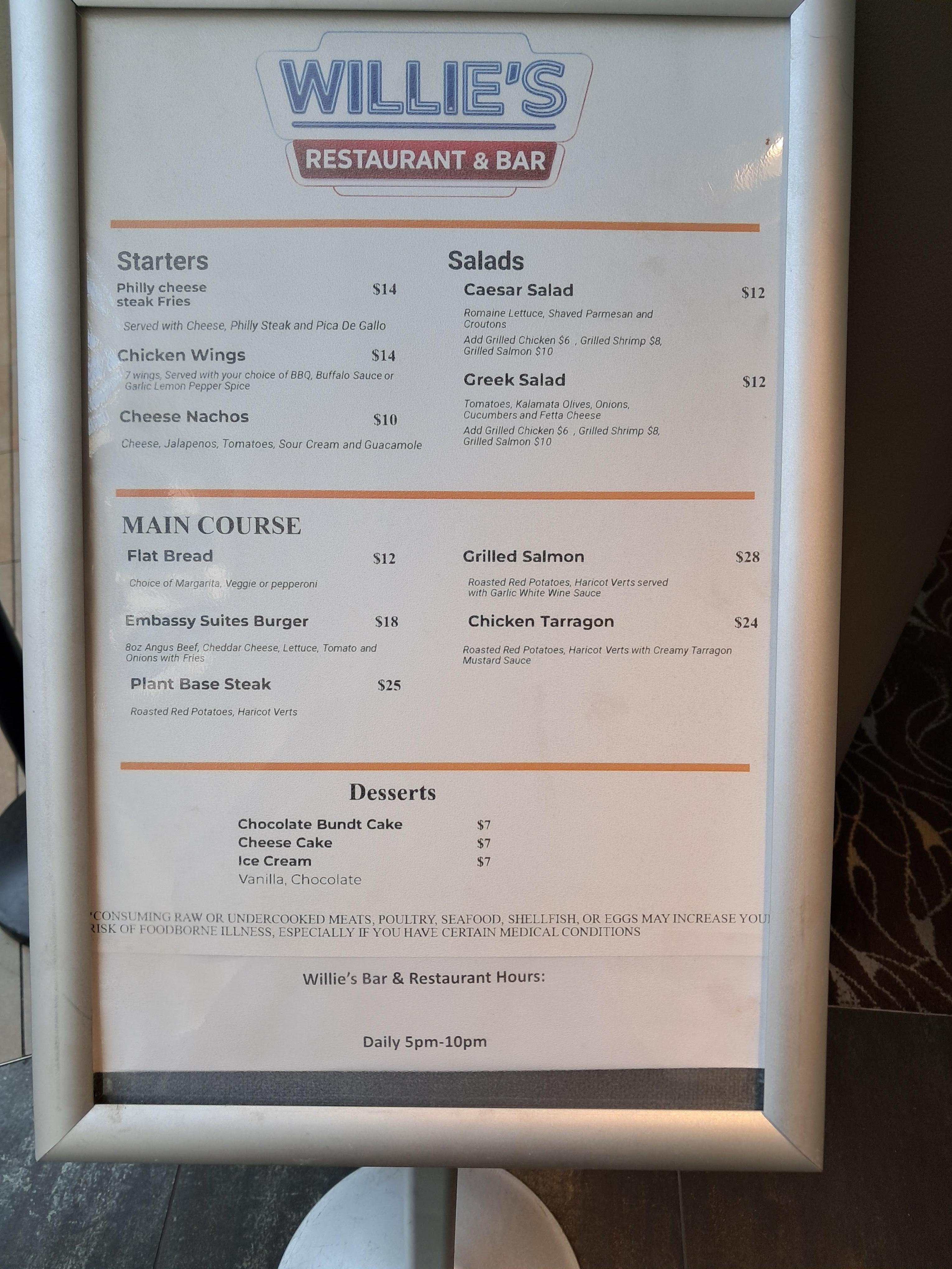 Good fair priced food
