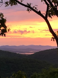 Beautiful sunrise from the deck!