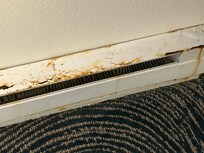 rusty heater