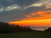 Sunset from the backyard